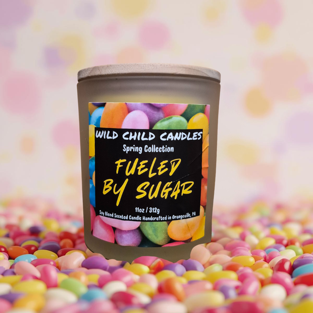 Fueled By Sugar 11oz Candle