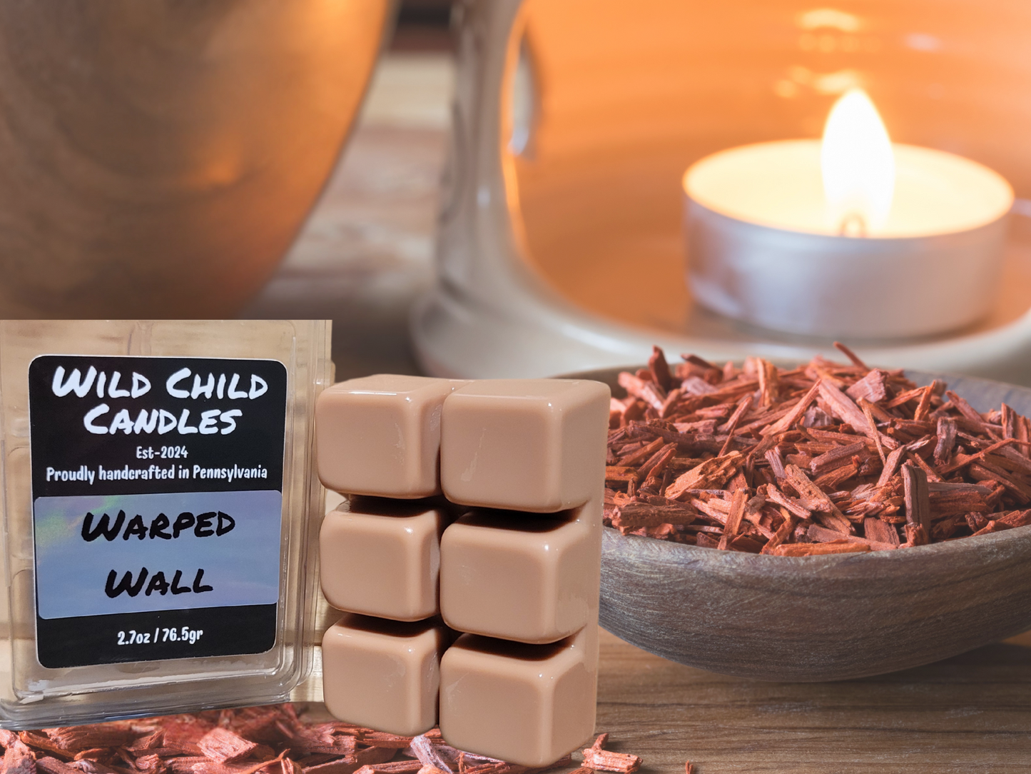 Warped Wall Wax Melt