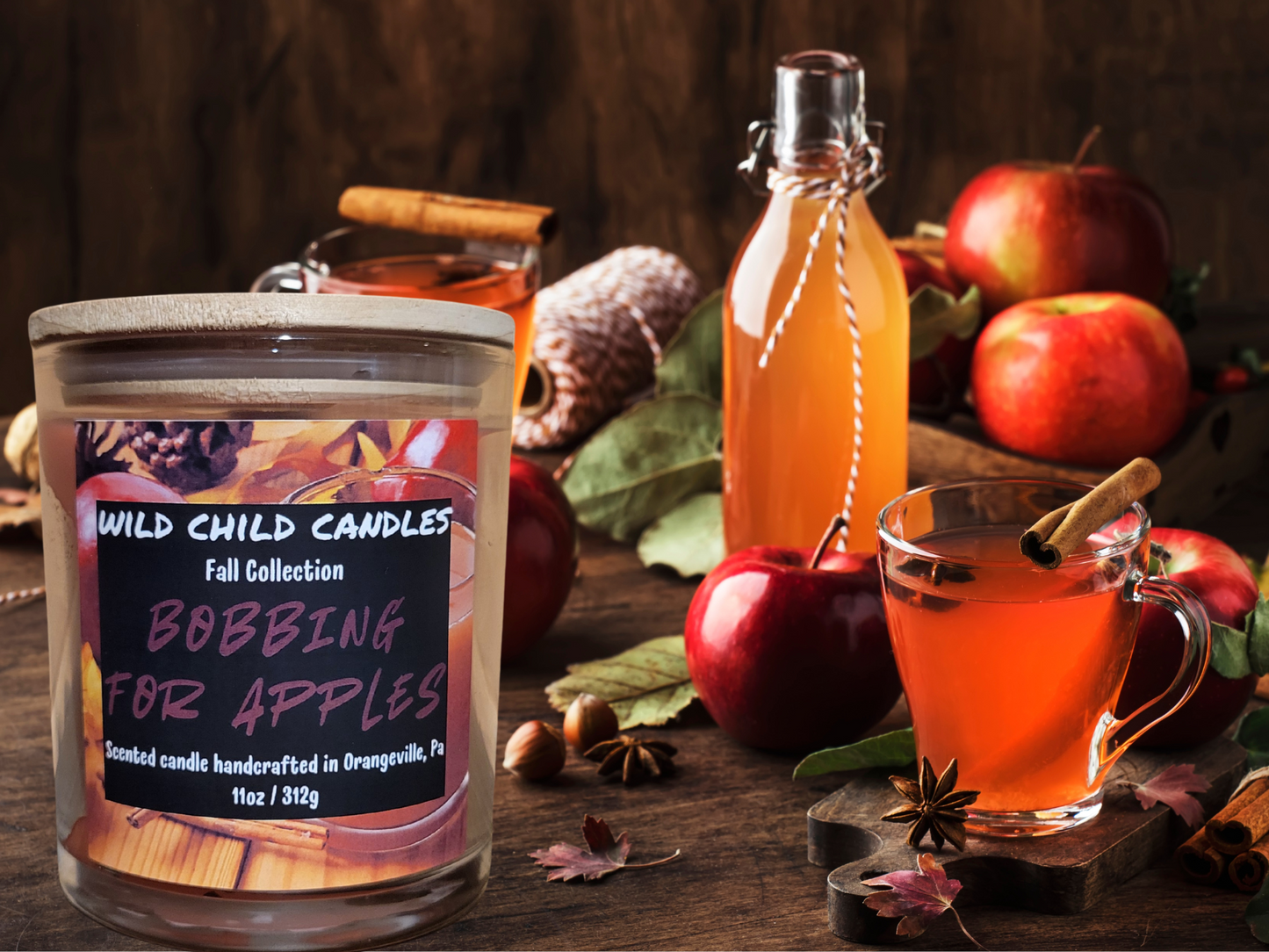 Bobbing For Apples Candle