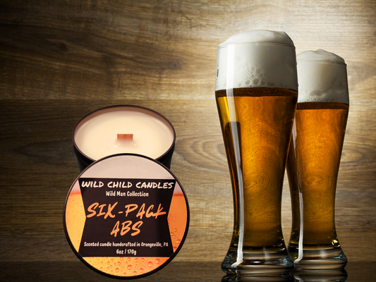 Six-Pack Abs Candle