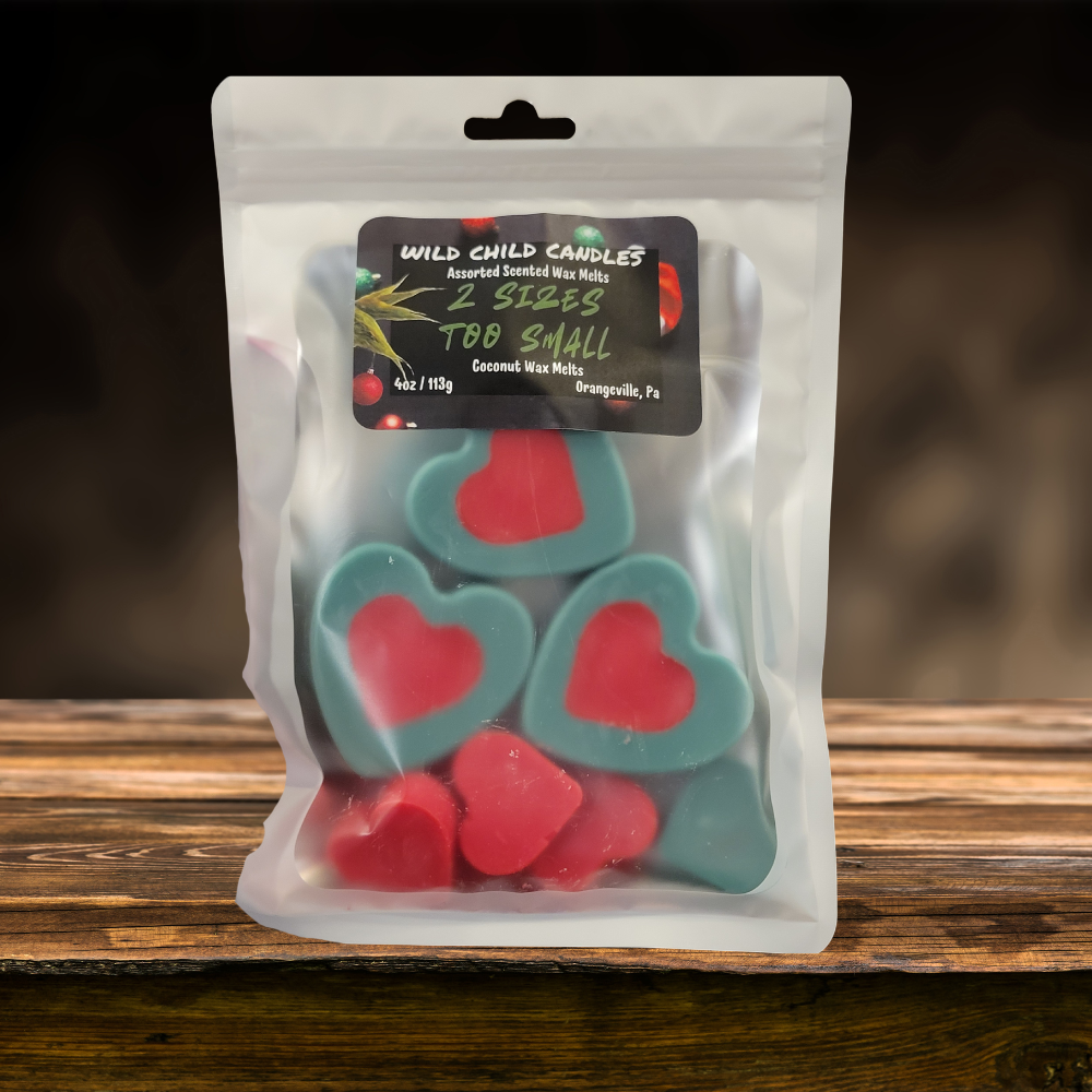 2 Sizes Too Small Wax Melts