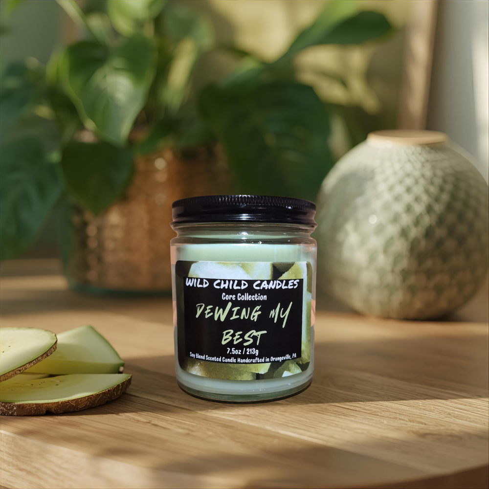 Dewing My Best 7.5oz Candle